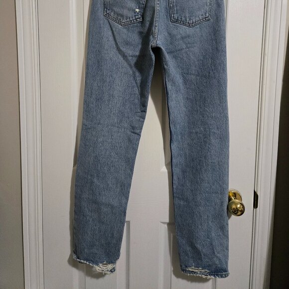 Agolde Pinch waist 90s Straight Denim Jeans 24 - Picture 11 of 11
